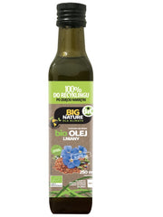 Big Nature - Organic Cold-Pressed Linseed Oil 250ml