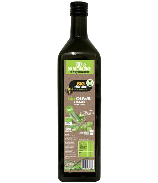Big Nature Extra Virgin Olive Oil Organic framsida