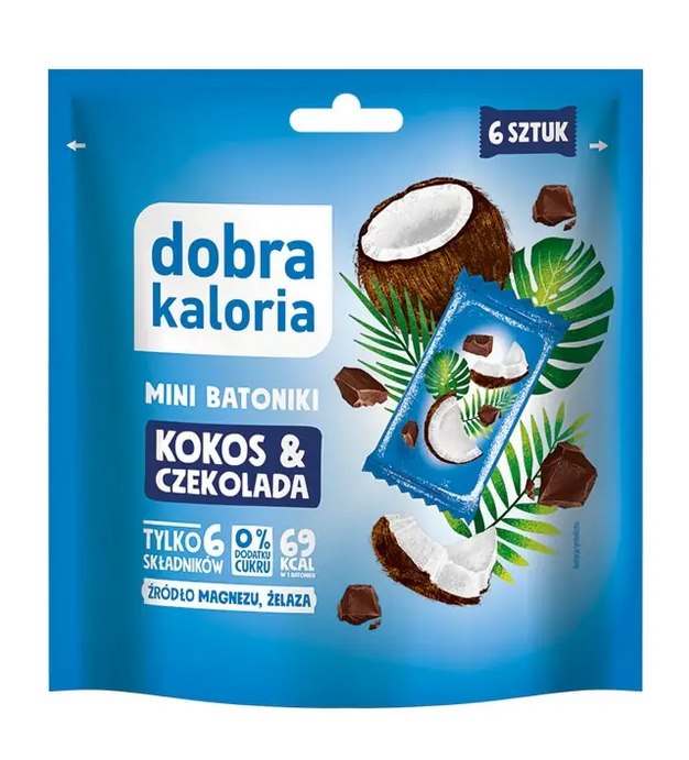 Dobra Kaloria Mini Batoniki öppen förpackning