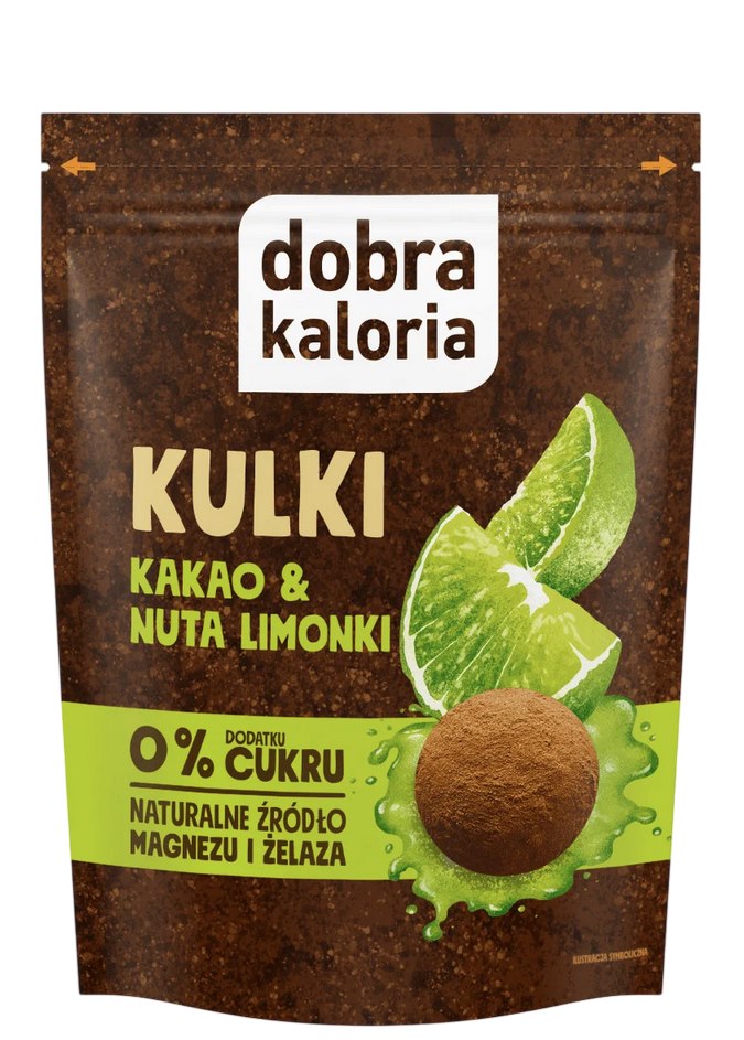 Dobra Kaloria Kubara Cocoa & Lime Balls framsida
