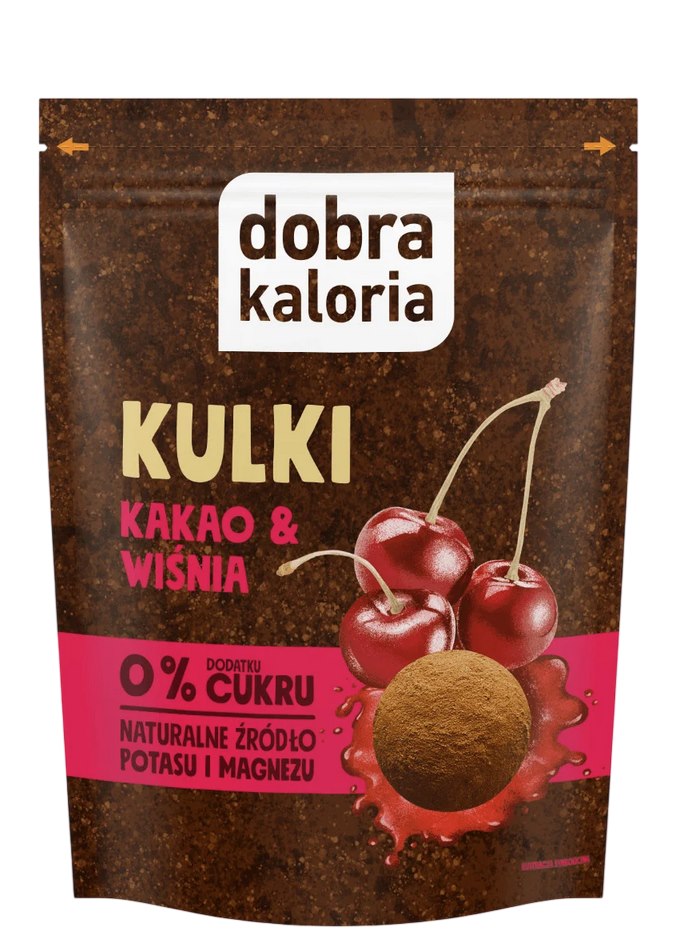 Dobra Kaloria - Kubara - Good Calorie Cocoa & Cherry Balls 58g