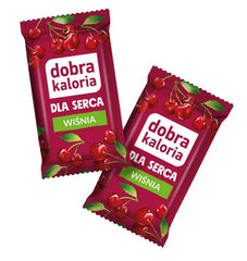 Dobra Kaloria Mini Bars Cherry baksida näringsfakta