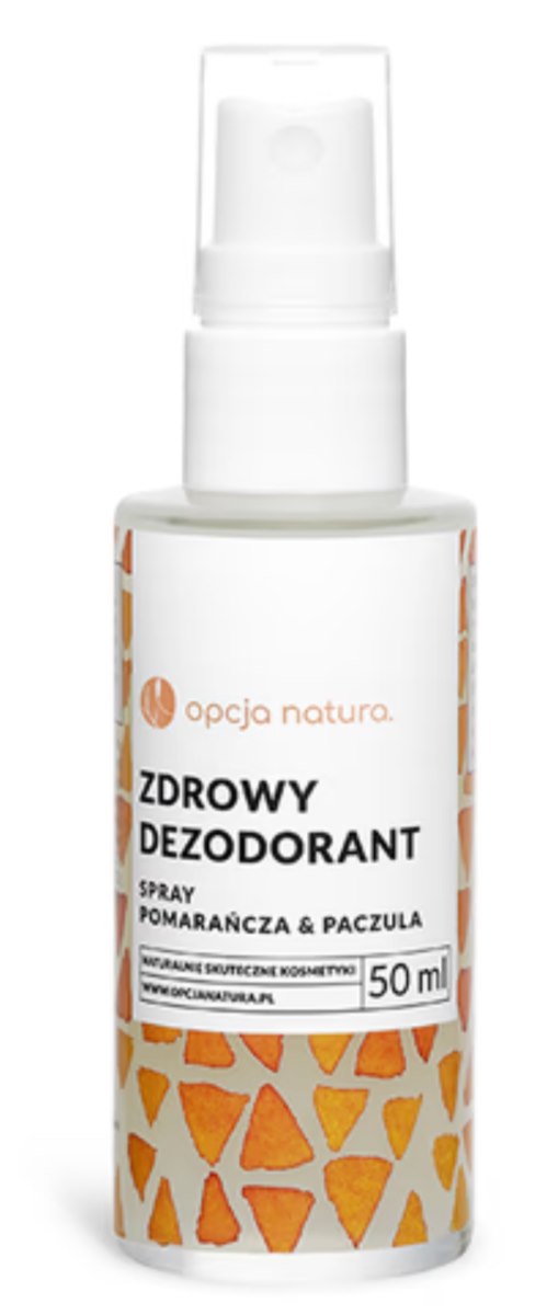 Opcja Natura - Healthy Deodorant Spray Orange & Patchouli 50ml