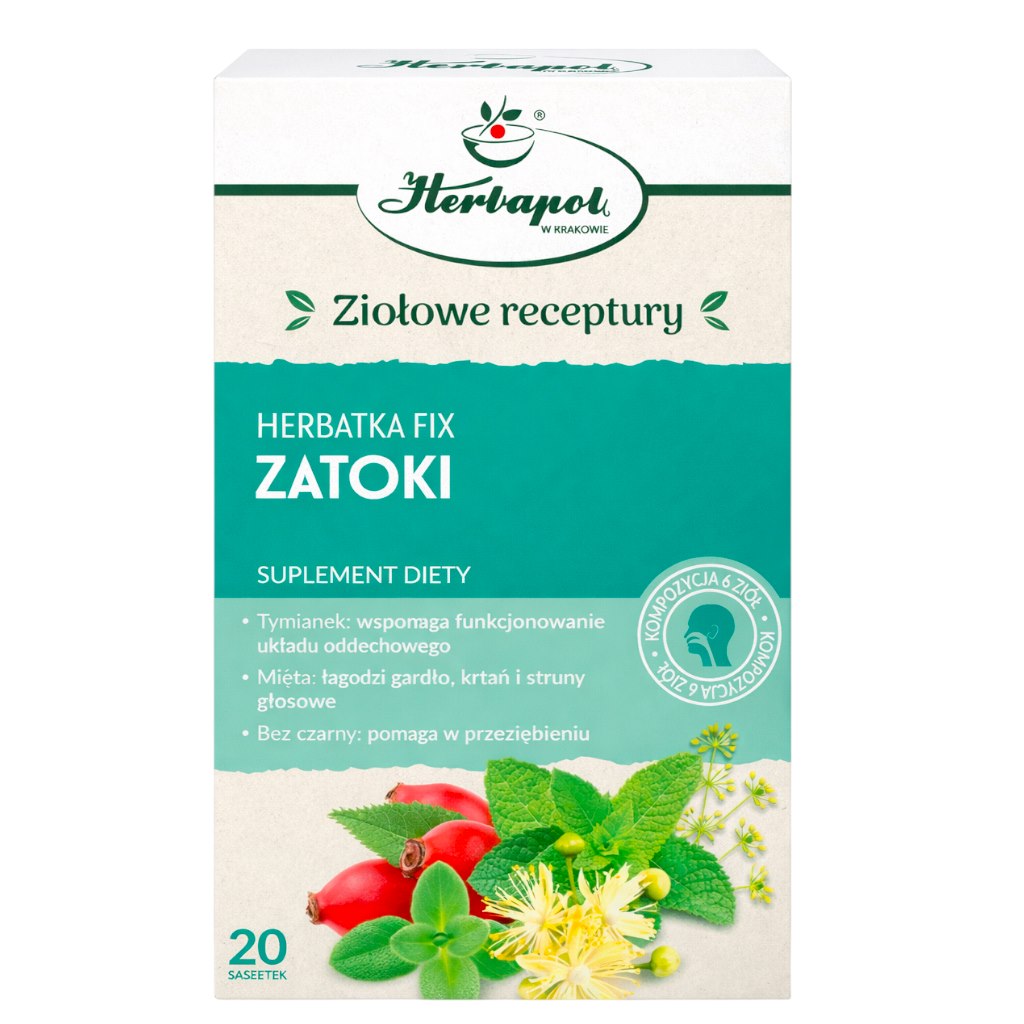 Herbapol Kraków Sinuses Fix Herbal Tea framsida