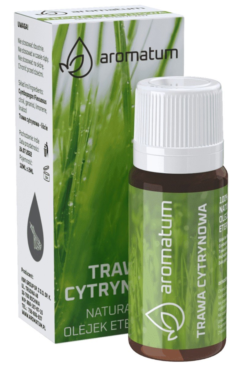 Aromatum - Natural Lemongrass Essential Oil