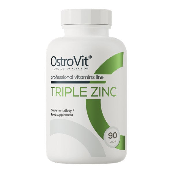Triple Zinc – 15 mg baksida näringsfakta