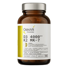 OstroVit D3 4000 K2 MK-7 framsida