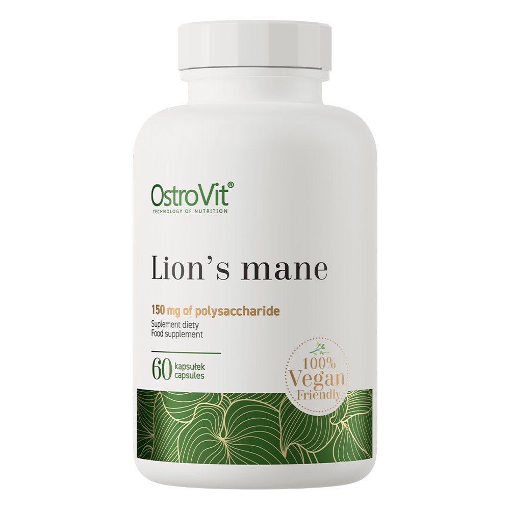 Lion's Mane – Kognitiv Skärpa framsida