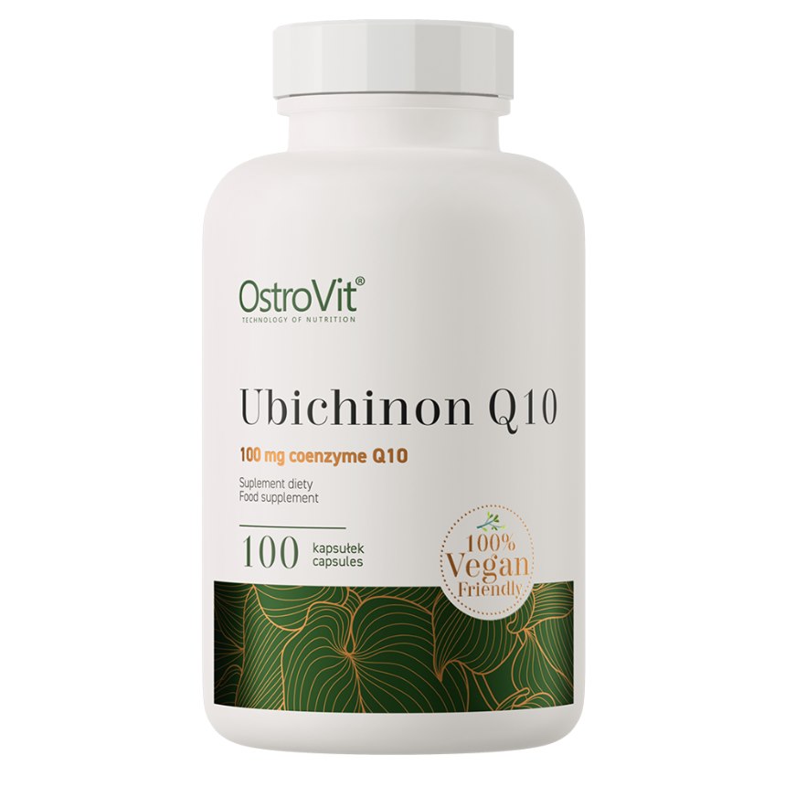 Ostrovit Ubiquinone Q10 baksida näringsfakta