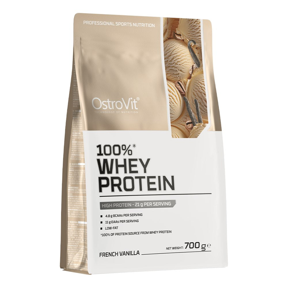 OstroVit 100% Whey Protein baksida näringsfakta