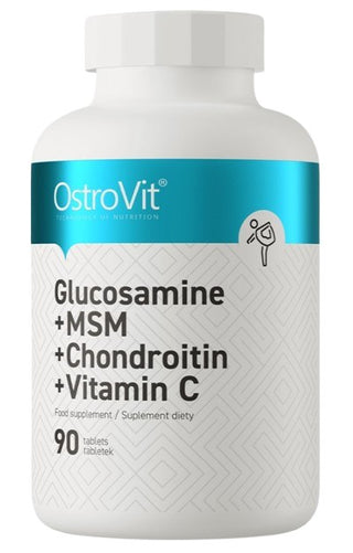 Ostrovit Glucosamine MSM Chondroitin Vitamin C 90 tabs framsida
