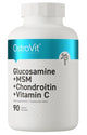 Ostrovit Glucosamine MSM Chondroitin Vitamin C 90 tabs framsida