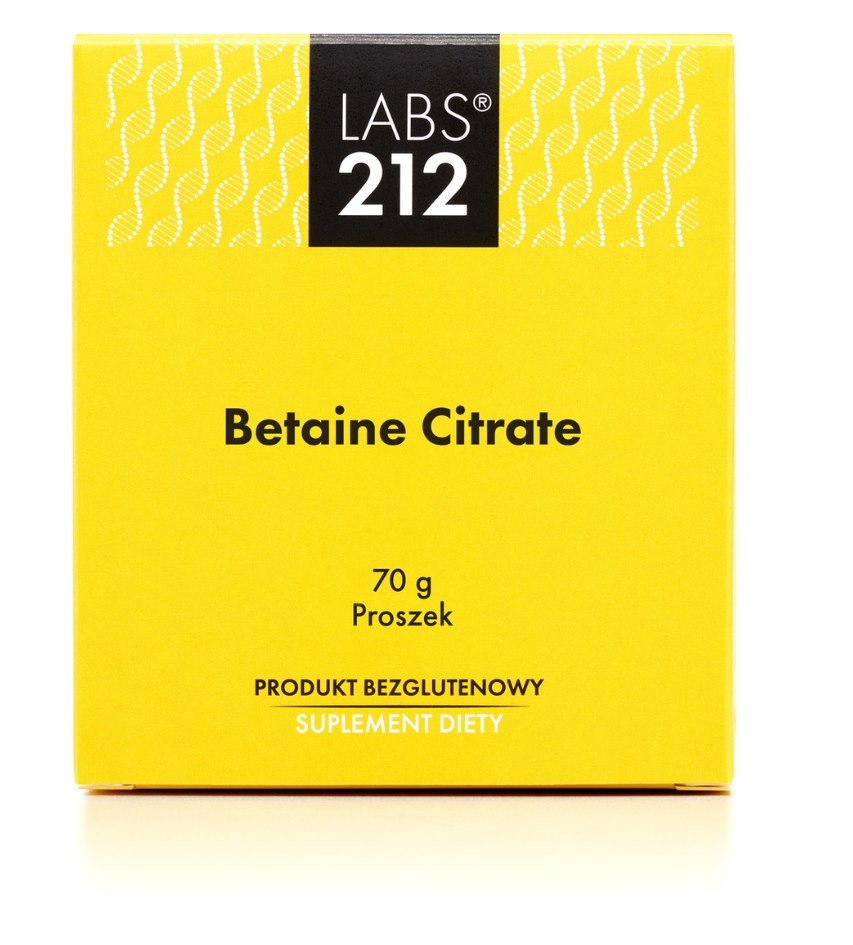 Labs 212 Betaine Citrate baksida näringsfakta