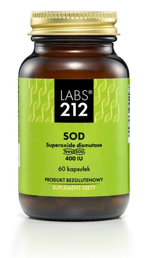 Superoxide Dismutase TetraSOD baksida näringsfakta
