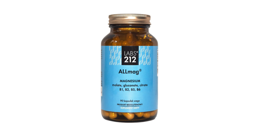 Labs 212 Allmag Magnesium & B-vitaminer framsida