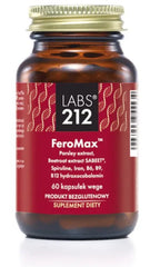 Feromax – Järn & Antioxidanter baksida näringsfakta