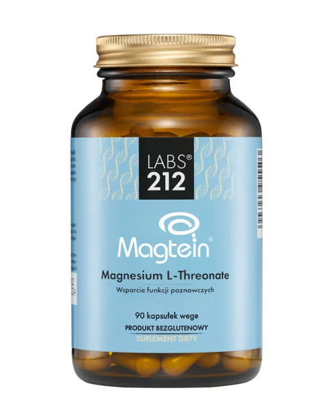 Labs 212 Magnesium L-Threonate 90 kapslar framsida