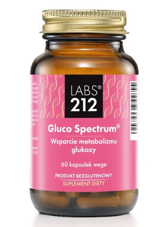 Gluco Spectrum – Blodsockerstöd baksida näringsfakta