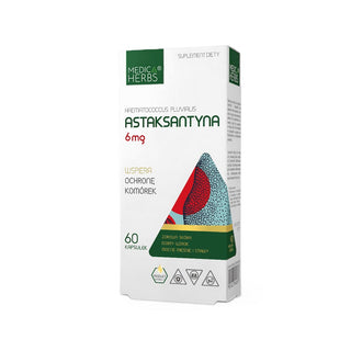 Medica Herbs - Astaxanthin 6mg - 60 Caps