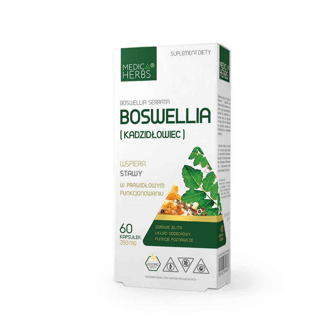 Medica Herbs Boswellia 60 kapslar framsida