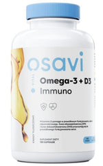 Osavi Omega-3 + D3 Immuno näringsfakta och ingredienser