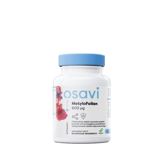Osavi - Methylfolat, 600mcg (60 Vcaps)