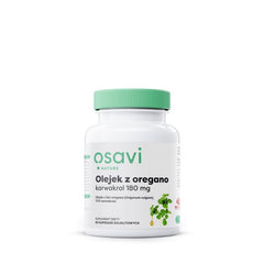 Oregano Oil – 257 mg framsida på förpackningen