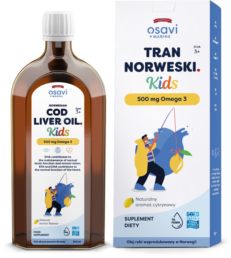 Osavi - Norjalainen turskanmaksaöljy lapsille
