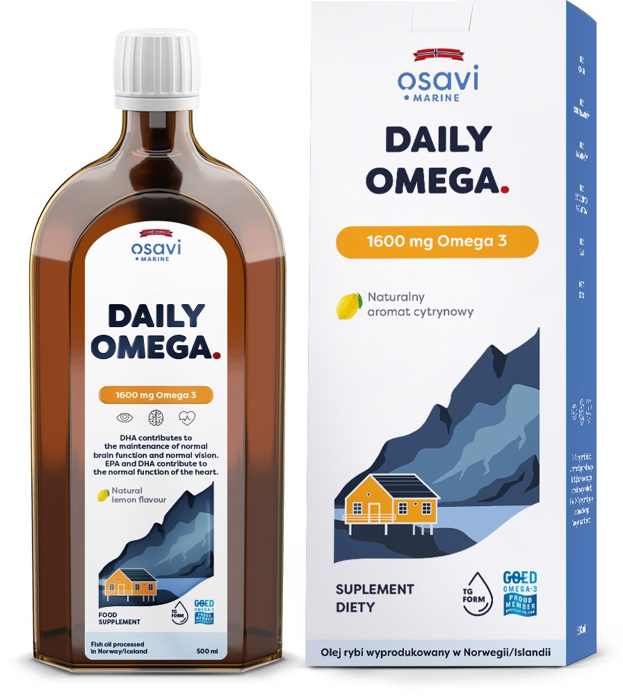 Osavi Natural Lemon Flavor 500ml framsida