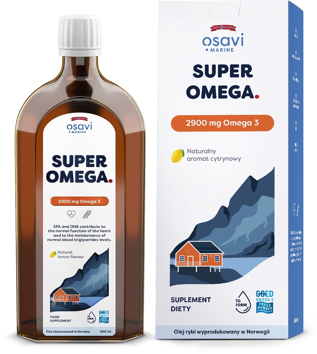 Osavi - Naturlig Citron - 500ml