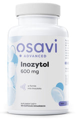 Osavi Inositol baksida med näringsinformation