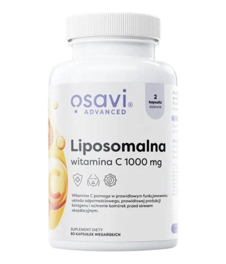 Osavi Liposomal Vitamin C ingredienser & etikett