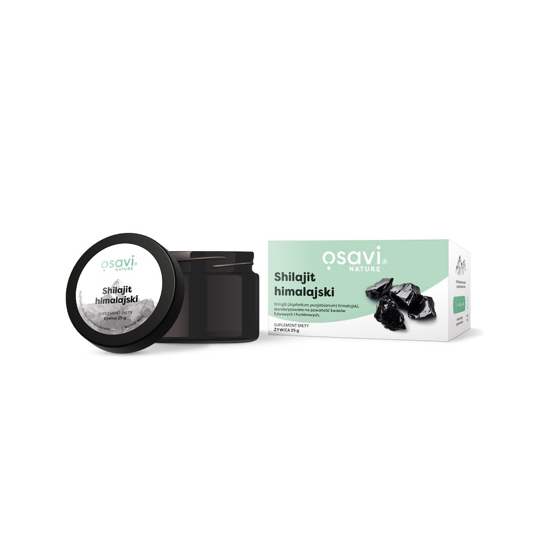 Osavi Himalayan Shilajit Resin baksida näringsfakta