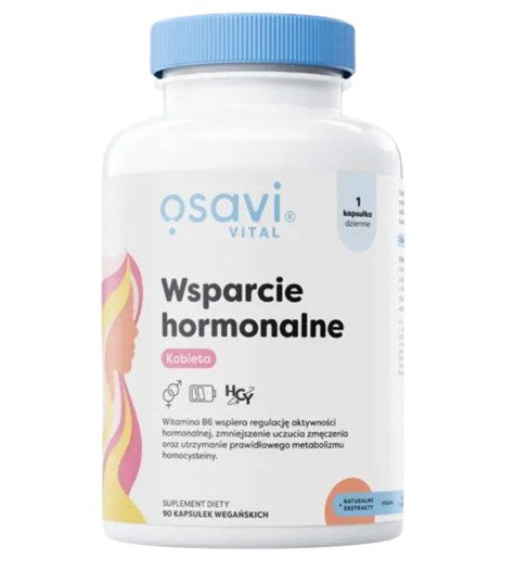 Hormonellt Stöd för Kvinnor – 60 kapslar framsida