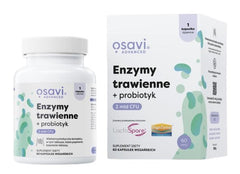 Osavi Digestive Enzymes + Probiotic öppen burk
