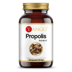 Propolis Extract 4:1 – 90 kapslar baksida näringsfakta