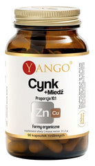 Yango Zinc + Copper 90 kapslar framsida