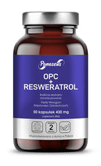 OPC + Resveratrol – 30 dagars förpackning framsida