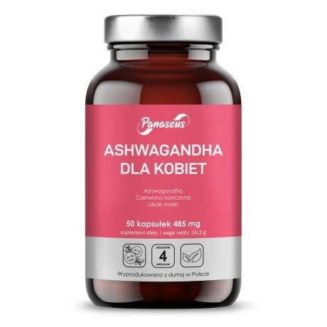 Panaseus - Ashwagandha For Women - 50 Caps
