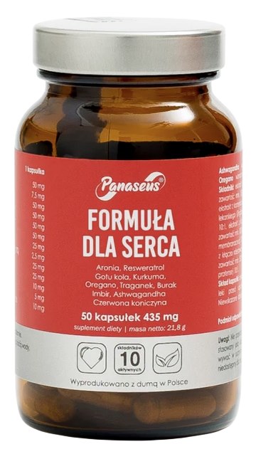 Panaseus - Heart Formula - 50 Caps