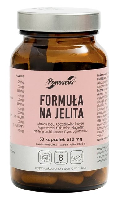 Panaseus - Bowel Formula - 50 Caps