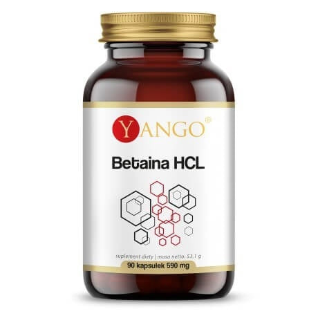 Betaine HCL – Matsmältningsstöd framsida förpackning