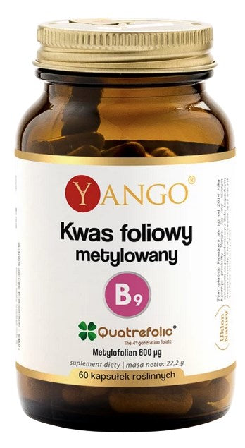 Yango - Methyloitu foolihappo B9 (LYHYT PARASTA ENNEN 2026-06-30)
