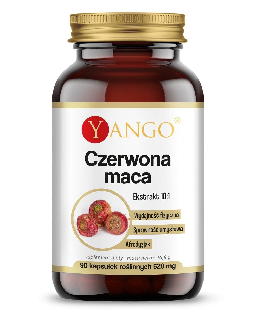 Red Maca – 10:1 extrakt näringsfakta och ingredienser