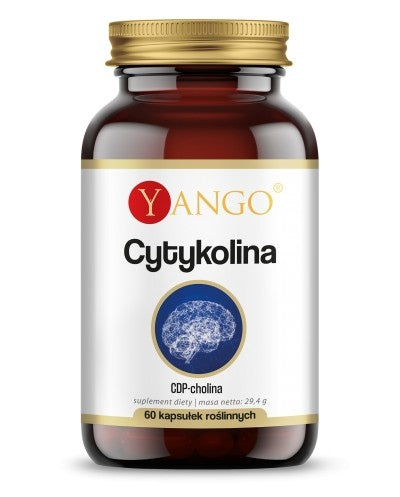 Citicoline 250 mg baksida näringsfakta