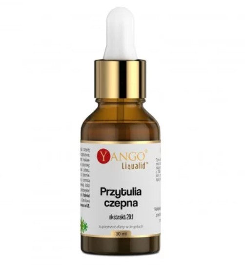 Yango Clinging Hemlock Extract baksida etikett