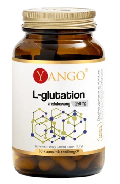 L-Glutathione Reduced 250 mg baksida näringsfakta