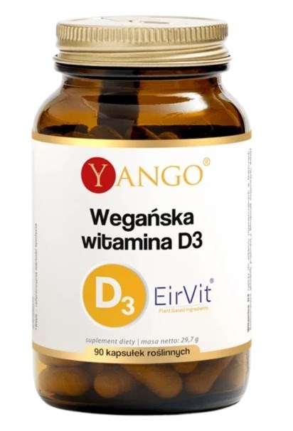 Yango - Vegan Vitamin D3 - 90 Caps