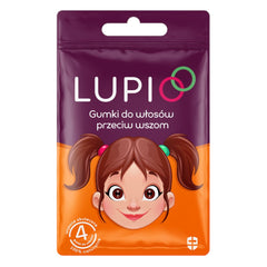 Lupi Hair Ties Anti-Lice 4-pack framsida