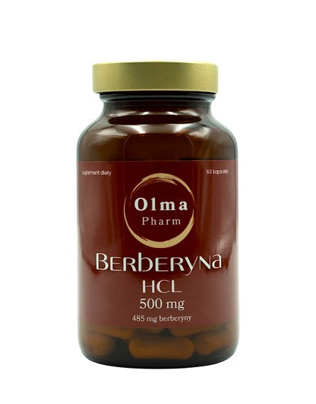 Olma Pharm Berberine HCL 60 kapslar framsida